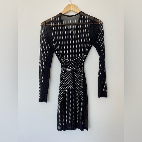 NEW black sheer dress - Picture 2 of 4
